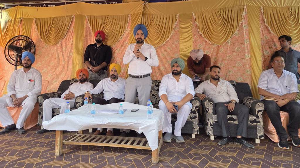 Sports stadiums built in village Katron and Qila Hakima inaugurated by OSD Sukhvir Singh